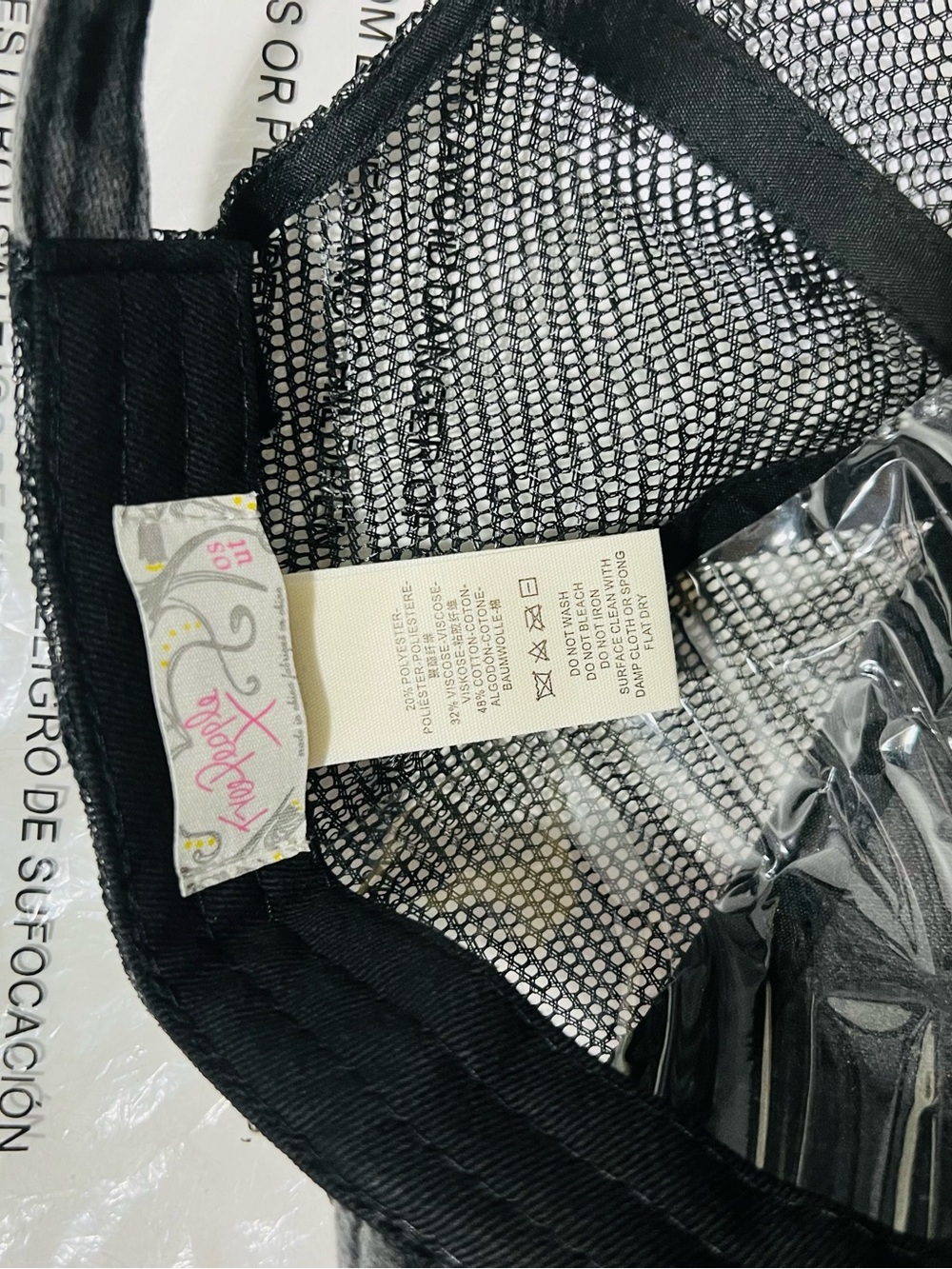 FREE PEOPLE Saltwater Washed Trucker Hat - OS - Picture 6 of 8